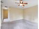 The spacious bedroom has neutral walls and carpeting, with ample natural light at 1715 Shagbark Ln, Charlotte, NC 28226