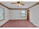 Spacious bedroom showcasing natural light and a view of the surrounding landscape at 218 Countryside Rd, Kings Mountain, NC 28086