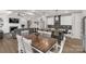 Open floor plan combines living, dining, and kitchen areas for seamless entertaining at 233 Catawba Crest Ln, Clover, SC 29710