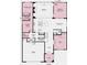 Detailed floor plan showcasing the layout of the home, including the kitchen, gathering room, and multi-gen suite at 3034 Tramore Dr, Harrisburg, NC 28075