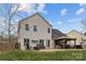 Well-maintained backyard with patio, gazebo, and comfortable seating for outdoor relaxation at 3549 Sandy E Trl, Fort Mill, SC 29707