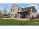 Spacious backyard with a patio, gazebo, and outdoor seating, perfect for entertaining at 3549 Sandy E Trl, Fort Mill, SC 29707