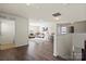 Spacious living room with a large sectional sofa, adding comfort, and plenty of space for Gathering and friends at 5703 Eleanor Rigby Rd, Charlotte, NC 28278