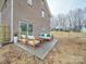 Brick home featuring a patio with outdoor furniture perfect for relaxing or entertaining guests at 588 Washington Ln, Albemarle, NC 28001