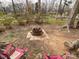 Outdoor fire pit with chairs in the backyard, perfect for gatherings at 905 Kemper Cir, Rock Hill, SC 29732
