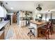 Bright kitchen with stainless steel appliances, island with seating, and modern cabinetry at 905 Kemper Cir, Rock Hill, SC 29732