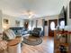 Inviting living room with hardwood floors, a comfortable seating arrangement, and a cozy ambiance for relaxation at 905 Kemper Cir, Rock Hill, SC 29732