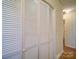Hallway with large closet and neutral wall color at 1057 Farm Pond Ln, Rock Hill, SC 29732