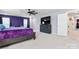 Large bedroom shows a TV, dresser, bed, and neutral wall coloring at 1195 Cavalier Ln, Rock Hill, SC 29730
