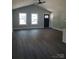 Bright living room features hardwood floors, natural light, and an open floor plan at 2200 Clay St # 2, Kannapolis, NC 28083