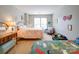 bedroom with decor, carpet and one full bed, and one toddler bed at 2538 Cherry Bark Oak Ct, Gastonia, NC 28056