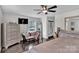 Spacious main bedroom with hardwood floors, neutral walls, and relaxing natural light at 3036 Marlowe Ave, Charlotte, NC 28208