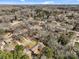 Aerial view of neighborhood at 407 Pinecroft Ln, Spencer, NC 28159
