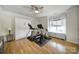 Spacious exercise room featuring a treadmill, stationary bike, and storage at 44421 Oriole Dr # 203, Indian Land, SC 29707