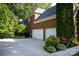 Attached two car garage and brick exterior at 653 Buckleigh Nw Ct, Concord, NC 28027