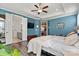 View of spacious bedroom showing access to ensuite bathroom and other living areas at 7118 Overjoyed Xing, Charlotte, NC 28215