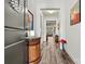 Inviting foyer with hardwood floors, elegant decor, and a view into the spacious living areas at 7118 Overjoyed Xing, Charlotte, NC 28215
