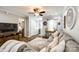 Inviting living room with hardwood floors, comfortable seating, and an open layout at 730 Shuttles Way, Fort Mill, SC 29715