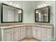 Bright bathroom with double sinks, granite counters, neutral walls, and tile flooring at 917 Herrons Ferry Rd, Rock Hill, SC 29730