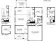 Detailed floor plan illustrating the layout of the home, including room dimensions and overall structure at 1240 Cottage Green Dr # 0132, Monroe, NC 28112