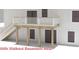 Rear of the home with a walk-out basement and a deck featuring a white railing at 1469 32Nd Sw St, Hickory, NC 28602