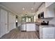 Contemporary kitchen with stainless steel appliances and granite countertops at 1479 Southwest Blvd, Newton, NC 28658