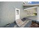A side entrance with steps leading to a covered porch at 167 Saluda St, Chester, SC 29706