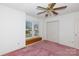 Bedroom with ceiling fan and storage at 2129 Belle Chase Dr, Rock Hill, SC 29732