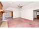 Spacious living room with fireplace and multiple doorways at 2129 Belle Chase Dr, Rock Hill, SC 29732