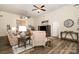 Bright, open living room featuring hardwood floors and comfortable seating at 2713 Firethorn Ct # 48, Gastonia, NC 28056