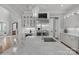 Bright kitchen featuring stainless steel appliances, white custom cabinets and granite countertops at 4009 Beechwood Spring Ln, Belmont, NC 28012