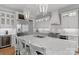 Spacious kitchen with stainless steel appliances, granite countertops, and custom white cabinets at 4009 Beechwood Spring Ln, Belmont, NC 28012