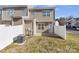 Backyard with a patio and privacy fence at 7364 Laurel Valley Rd, Charlotte, NC 28273