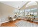 Sunroom featuring large windows, vaulted ceilings, and ample natural light at 824 Wynnshire Dr # D, Hickory, NC 28601