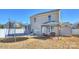 Spacious, fenced backyard with a trampoline and shaded seating area at 1008 Newton Ave, Rock Hill, SC 29732