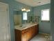 Bathroom featuring a double sink vanity and tile flooring at 13062 Highway 55 W Hwy, York, SC 29745