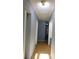 Hallway with updated flooring and neutral paint at 13062 Highway 55 W Hwy, York, SC 29745