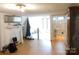 Cozy living room featuring a fireplace and hardwood floors at 13062 Highway 55 W Hwy, York, SC 29745