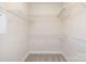 Practical walk-in closet featuring wire shelving for optimal storage and organization at 1320 Fillmore St # 419, Charlotte, NC 28203