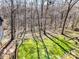 Scenic backyard with a wooded view at 13424 Portside Ct, Charlotte, NC 28278