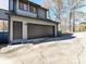 Two-car garage with exterior door at 13424 Portside Ct, Charlotte, NC 28278