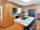 Well-equipped kitchen featuring granite countertops, stainless steel appliances, and custom cabinetry at 1465 Earl St, Hickory, NC 28602