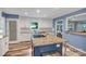 Contemporary kitchen with custom cabinets, granite countertops, and stainless steel sink at 2201 Holly Ln, Shelby, NC 28150