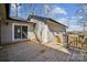 Wooden deck with sliding glass doors, providing access to outdoor living and views at 259 Unionville Indian Trail W Rd, Indian Trail, NC 28079