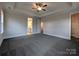 Primary bedroom features trey ceiling, bathroom and walk-in closet at 287 Luray Way # 450, Rock Hill, SC 29730
