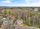 Aerial view of the property and the neighborhood it's located in at 311 3Rd Avenue Se Dr, Hickory, NC 28602