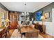 Spacious dining room with hardwood floors and elegant chandelier at 311 3Rd Avenue Se Dr, Hickory, NC 28602