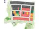 Detailed community map highlighting available homesites and amenity center at 3237 Vermillion Dr, Harrisburg, NC 28075