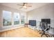 Bright office space with hardwood floors, and three large windows at 3329 Brownes Creek Rd, Charlotte, NC 28269