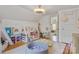 bedroom with hardwood floors, tee-pee, and toys at 514 3Rd Avenue Se Dr, Hickory, NC 28602